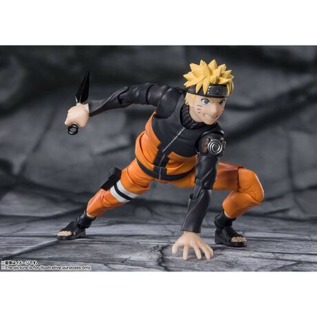 TAMASHII NATIONS Naruto Shippuden Naruto Uzumaki Jinchuuriki SH Figuarts 14cm
