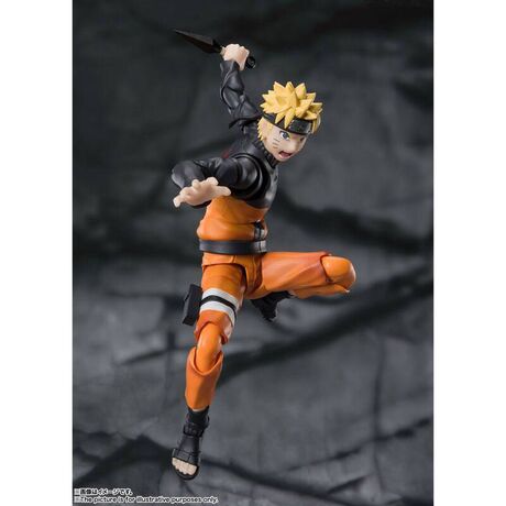 TAMASHII NATIONS Naruto Shippuden Naruto Uzumaki Jinchuuriki SH Figuarts 14cm