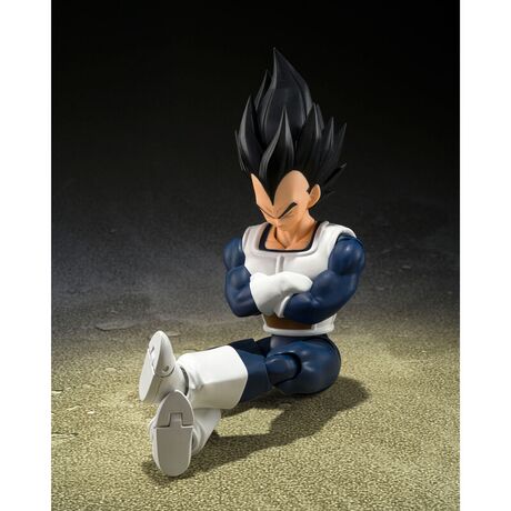 TAMASHII NATIONS Dragon Ball Z Vegeta Old Vattle Clothes S.H Figuarts figure 14cm