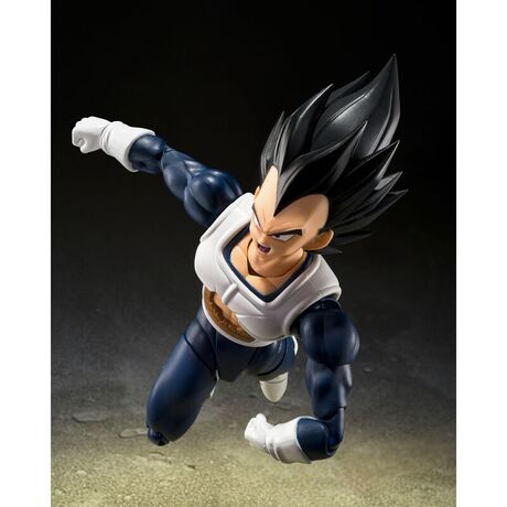 TAMASHII NATIONS Dragon Ball Z Vegeta Old Vattle Clothes S.H Figuarts figure 14cm