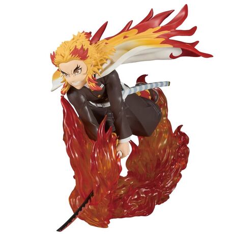 BANPRESTO Demon Slayer Kimetsu no Yaiba Vibration Stars Kyojuro Rengoku 14cm