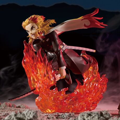 BANPRESTO Demon Slayer Kimetsu no Yaiba Vibration Stars Kyojuro Rengoku 14cm