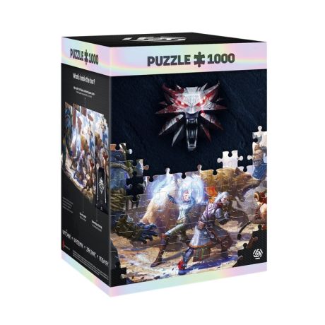 MER GOOD LOOT THE WITCHER (WIEDZMIN): GERALT & TRISS IN BATTLE PUZZLE 1000