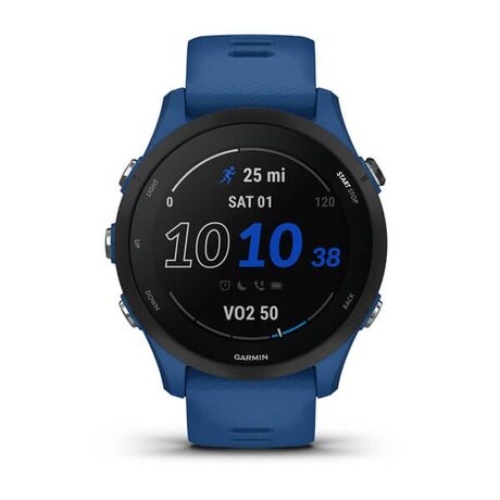 Garmin Forerunner 255 3.3 cm (1.3") MIP 46 mm Digital 260 x 260 pixels Blue Wi-Fi GPS (satellite)