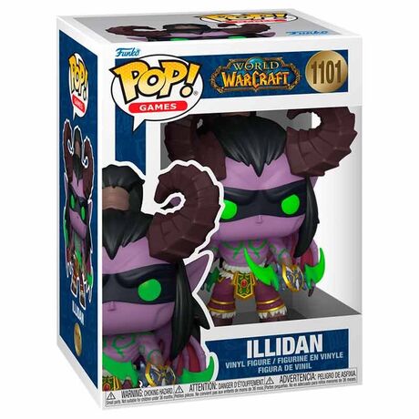 FUNKO POP figure World of Warcraft Illidan 5 + 1 Chase