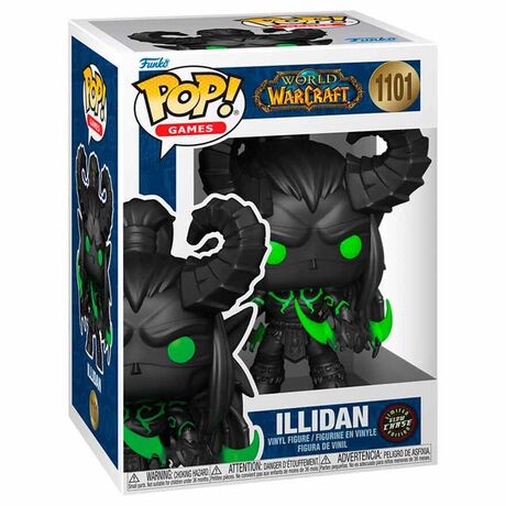 FUNKO POP figure World of Warcraft Illidan 5 + 1 Chase
