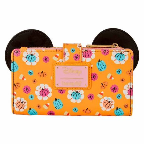 LOUNGEFLY Loungefly Disney Minnie Pumpkin wallet