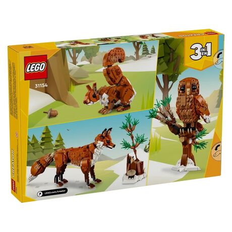 LEGO Creator 3w1 31154 - Leśne zw. Czerwony lis