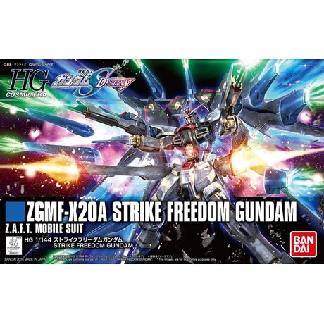 Figurka kolekcjonerska Bandai HGCE 1/144 ZGMF-X20A STRIKE FREEDOM GUNDAM