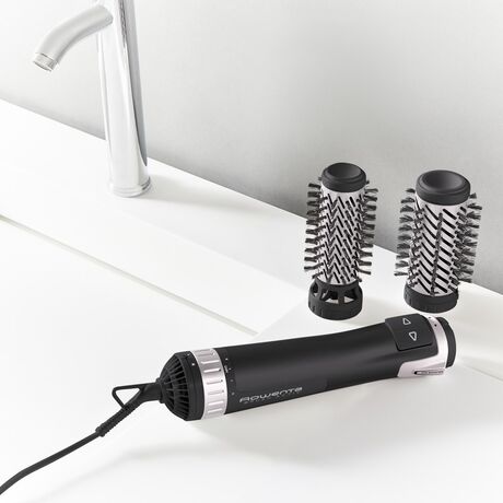Rowenta Brush Activ' Dry & Style CF9550 Hot air brush Warm Black 1000 W 1.8 m