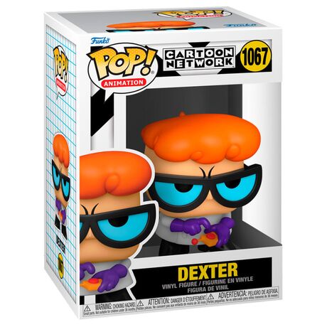 FUNKO POP figure Cartoon Network Dexters Lab Dexter with Remote