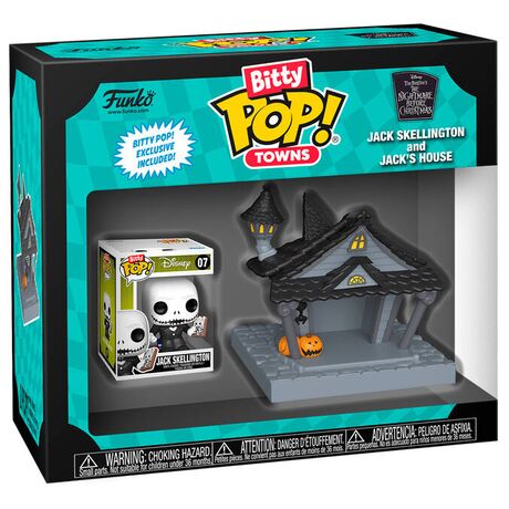 FUNKO Bitty POP figure Town Disney The Nightmare Before Christmas Jack at Home