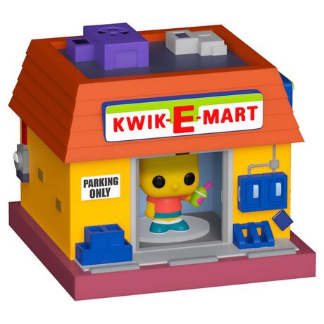 FUNKO Bitty POP figure Town Simpsons Bart Simpsons and Kwik-E-Mart