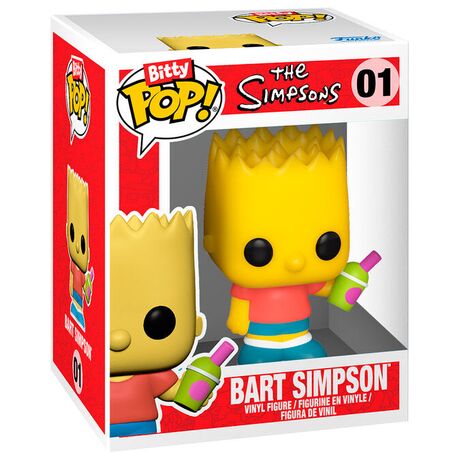 FUNKO Bitty POP figure Town Simpsons Bart Simpsons and Kwik-E-Mart