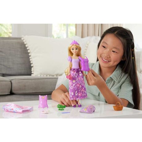 MATTEL Disney Princess Rapunzel 2 in 1 stories doll