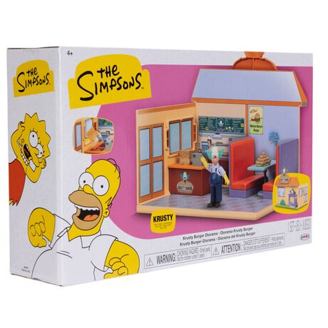 JAKKS PACIFIC The Simpsons Burger Krusty playset