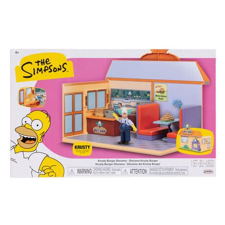 JAKKS PACIFIC The Simpsons Burger Krusty playset