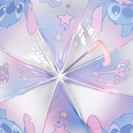 CERDÁ Disney Stitch manual bubble umbrella