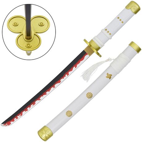 Katana Mini Bamboo One Piece Enma Roronoa Zoro Bianca