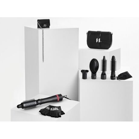 Rowenta Express Style CF634L Hot air brush Warm Black, Red 800 W 1.8 m