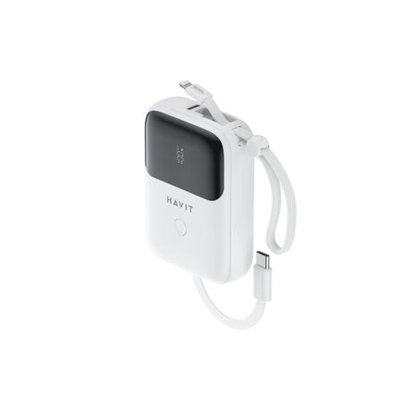 Havit PB5215 - 10000mAh Powerbank, white
