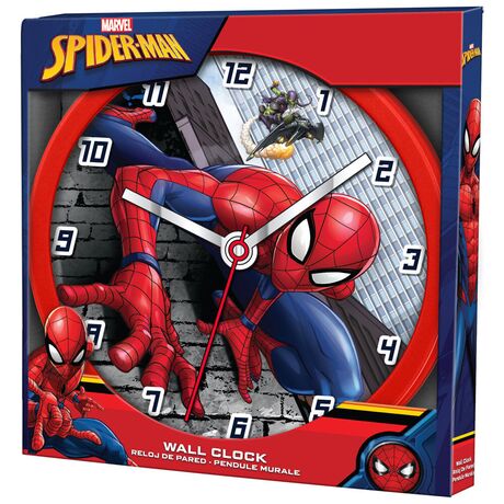 KIDS LICENSING Marvel Spiderman wall clock