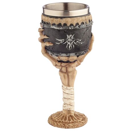 PUCKATOR Skull Hand goblet