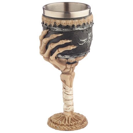 PUCKATOR Skull Hand goblet