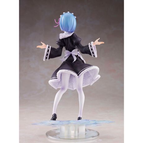 TAITO Re:Zero Starting Life in Another World Rem Winter Maid figure 27cm