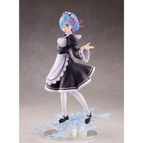 TAITO Re:Zero Starting Life in Another World Rem Winter Maid figure 27cm