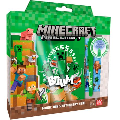KIDS LICENSING Minecraft magic pen diary