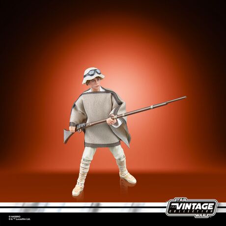 HASBRO Star Wars Landspeeder + Luke Skywalker figure