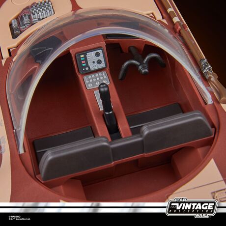 HASBRO Star Wars Landspeeder + Luke Skywalker figure