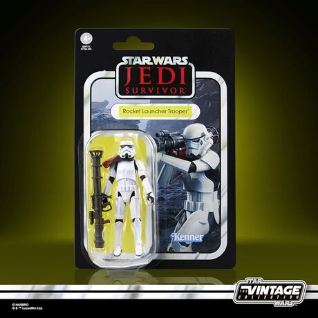 HASBRO Star Wars Jedi Survivor Rocket Launcher Trooper figure 9,5cm