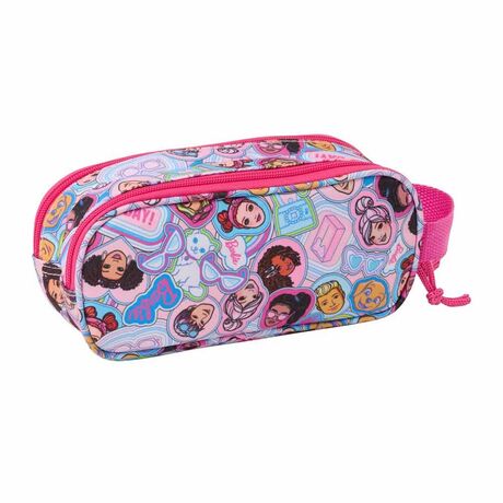 SAFTA Barbie 3D double pencil case