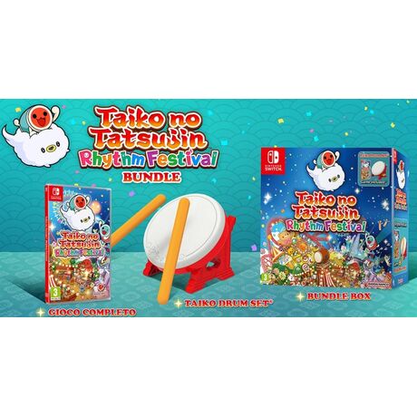 Taiko No Tatsujin: Rhythm Festival Bundle con Tatacon
