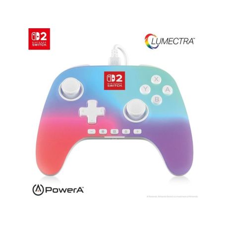 NSW2 POWERA ADVANCED WIRED CONTROLLER WHITE WITH LUMECTRA