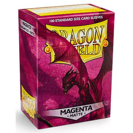 DRAGON SHIELD Bustine Standard Matte Magenta 100pz