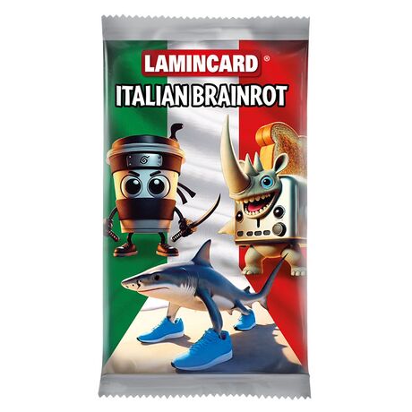 Lamincard Italian BRAINROT 1 Busta