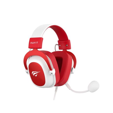 Havit H2002D Gaming headphones White, red
