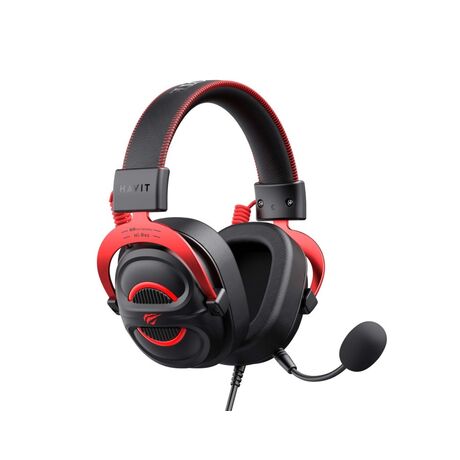 Havit H2002E Pro Headset Wired Head-band Gaming Black, Red