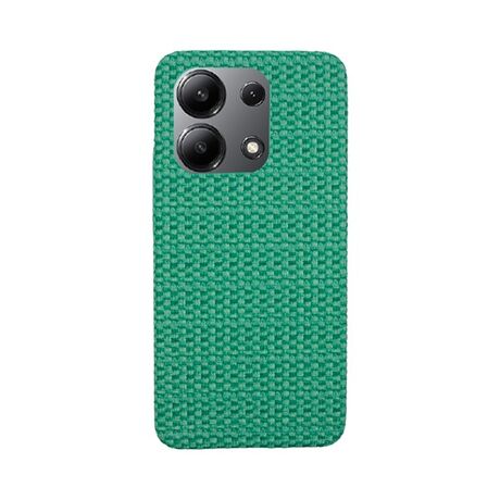 Vivid Woven Pattern Case Redmi Note 13 4G Green