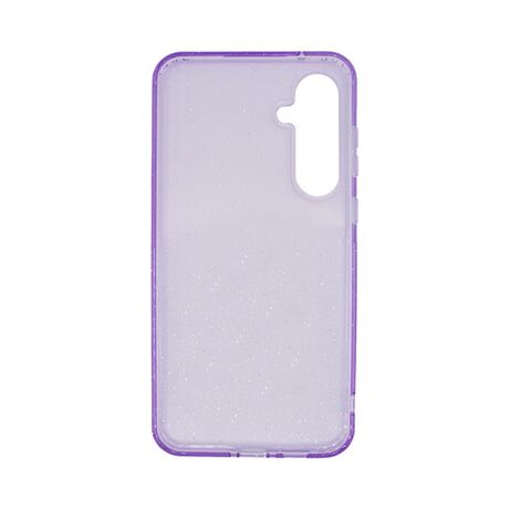 Vivid Silicone Anti-Scratch Glitter Case Samsung Galaxy A55 5G Purple