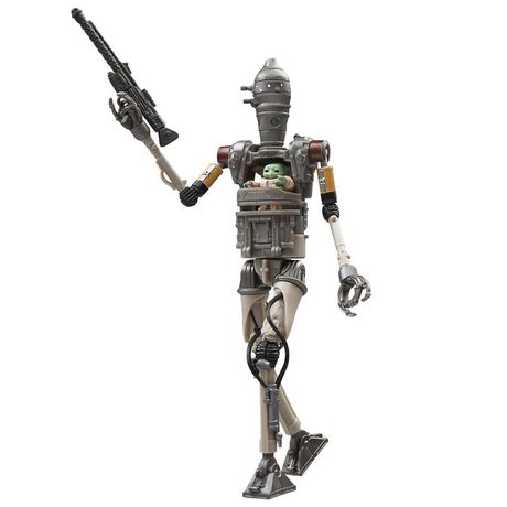 HASBRO Star Wars The Mandalorian IG-12 Grogu & Anzellan figure 9,5cm