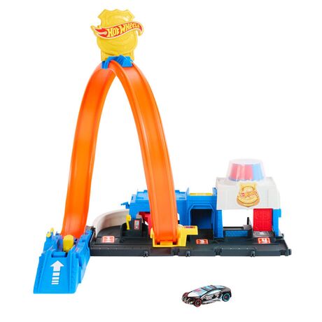 MATTEL Hot Wheels City Super Police Station