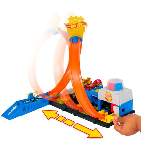 MATTEL Hot Wheels City Super Police Station