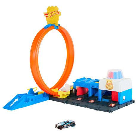 MATTEL Hot Wheels City Super Police Station