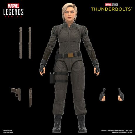 HASBRO Marvel Legends Thunderbolts Yelena Belova & Red Guardian pack 2 figures