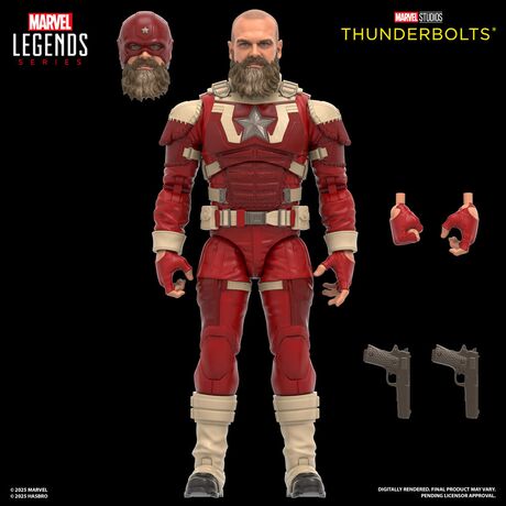 HASBRO Marvel Legends Thunderbolts Yelena Belova & Red Guardian pack 2 figures