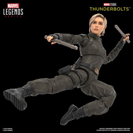 HASBRO Marvel Legends Thunderbolts Yelena Belova & Red Guardian pack 2 figures